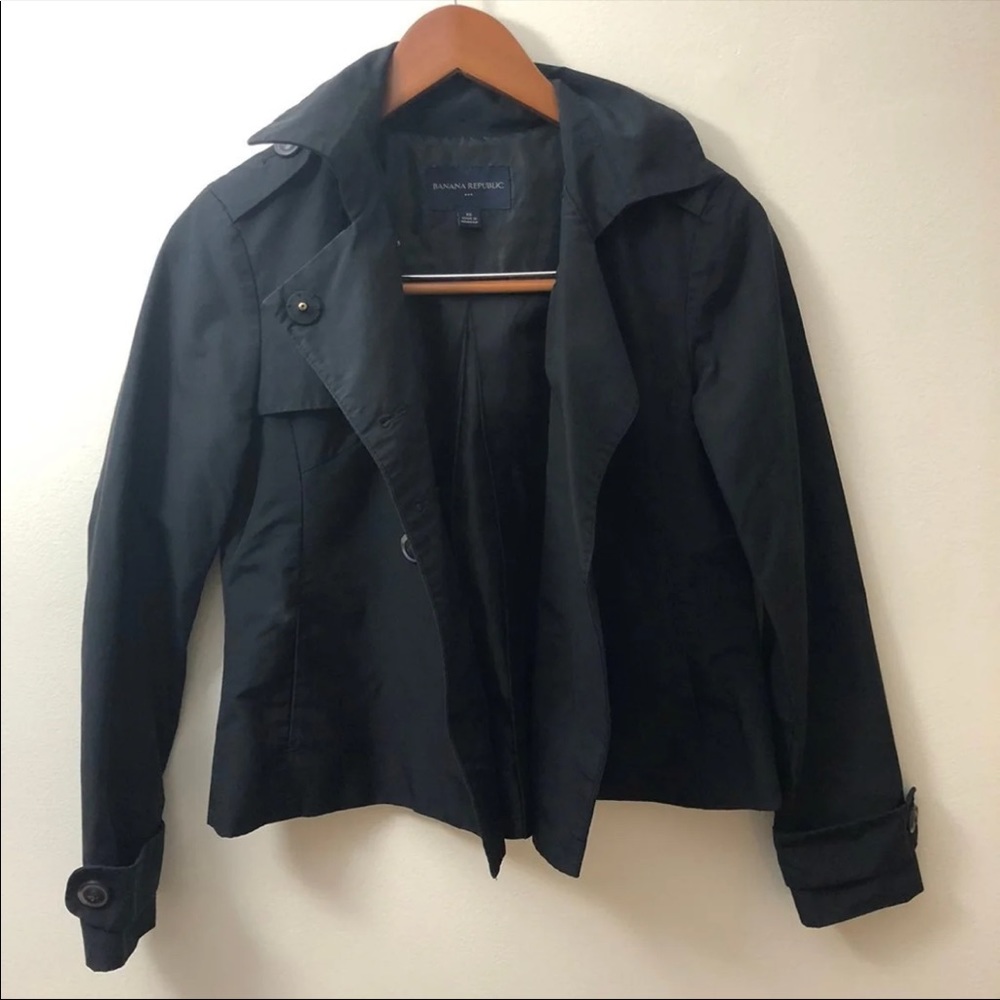 XS Banana Republic blazer jacket black